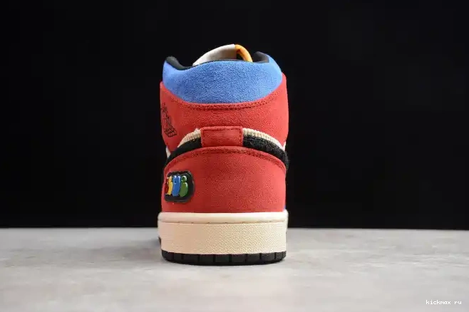 Rep the Fearless 1 Jordan Blue Great Air SE Mid CU2805-100 0509
